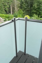 Hasberg Metallbau GmbH: Ganzglasgeländer für Balkon oder Terrasse