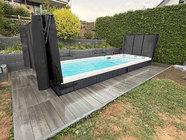 Hasberg Metallbau GmbH | Overath - Bergisch Gladbach: Ideen und Sonderlösungen aus Metall - Poolabdeckung