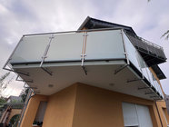 Hasberg Metallbau GmbH: Ganzglasgeländer für Balkon oder Terrasse | Bergisch Gladbach + Overath + Köln + Leverkusen